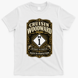 Aged To Perfection 2026 Woodward M1 Car Cruise T-Shirt - White