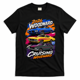 2026 CRUISING WOODWARD THREE MUSCLE LEGENDS T-Shirt - Black