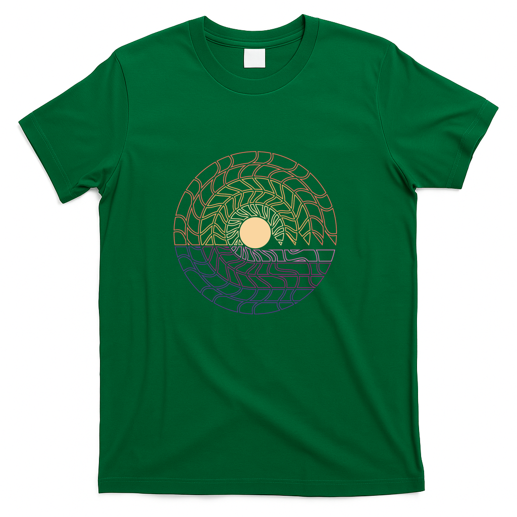 Wave Sunrise - Green