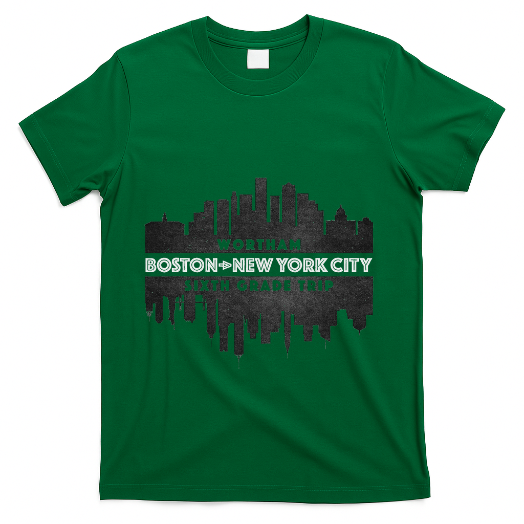 Wortham Sixth Grade Trip T-Shirt - Green