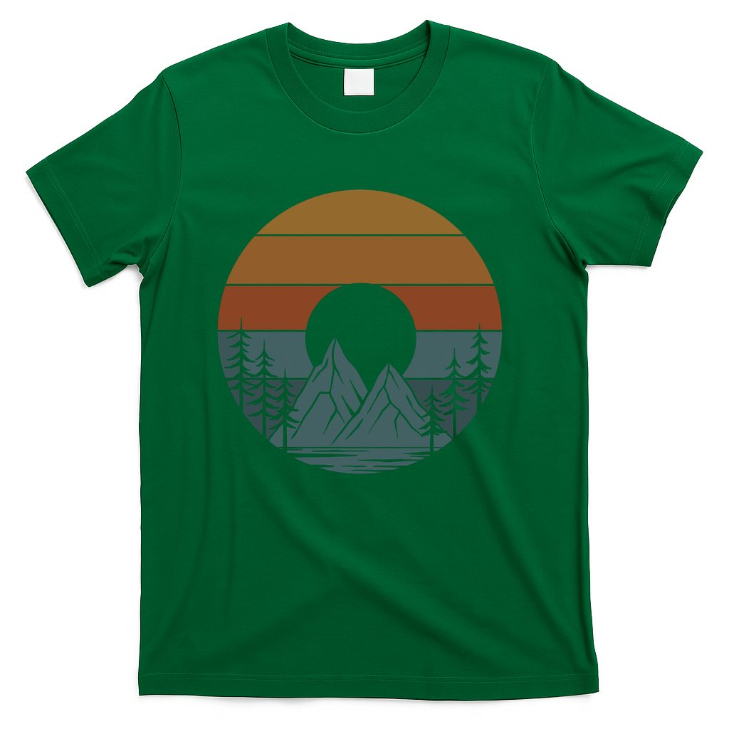 Wilderness Sunset - Green