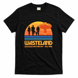 Wasteland Survivors Retro Sunset Design - Black