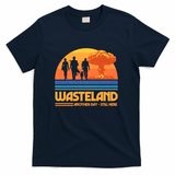 Wasteland Survivors Retro Sunset Design - Navy
