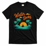 Winter Sucks Retro Sunset - Black