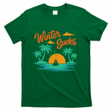 Winter Sucks Retro Sunset - Green