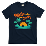 Winter Sucks Retro Sunset - Navy