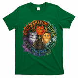 Wind Shadow River Star Thunder Sky Cat Feline Fire T-Shirt - Irish Green