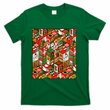 Xmass Geometry Pattern - Green