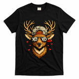XOXO Valentine Buck Camo Deer Hunting T-Shirt