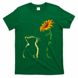 You Are My Sunshine Cat Sunflower T-Shirt