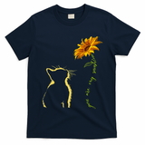You Are My Sunshine Cat Sunflower T-Shirt