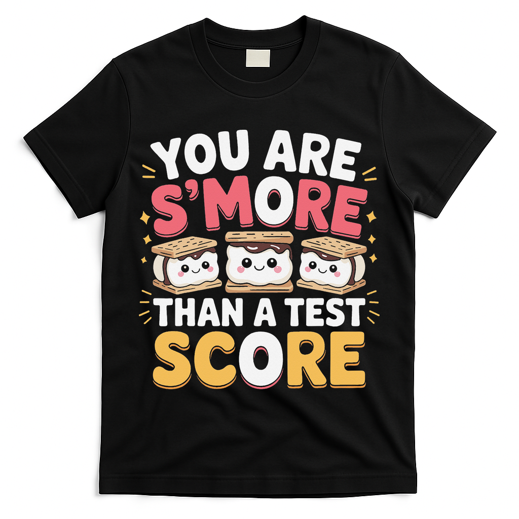 You Are Smore Than A Test Score Test Day Teacher T-Shirt