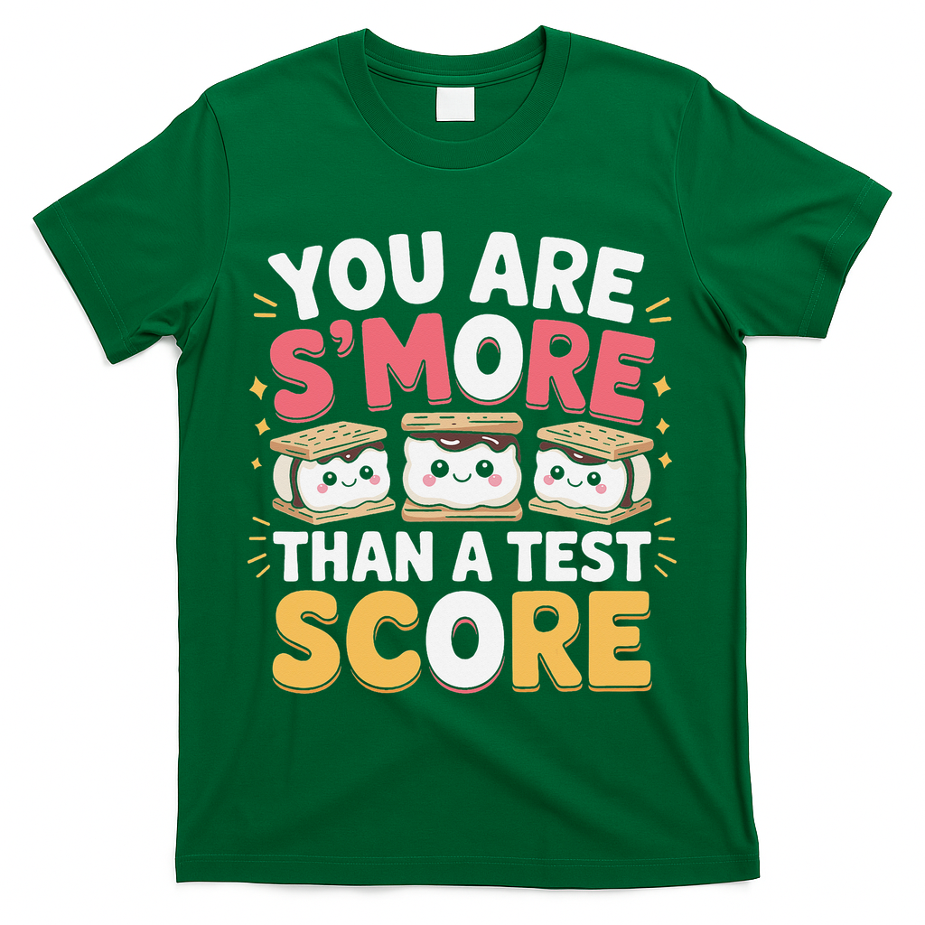 You Are Smore Than A Test Score Test Day Teacher T-Shirt
