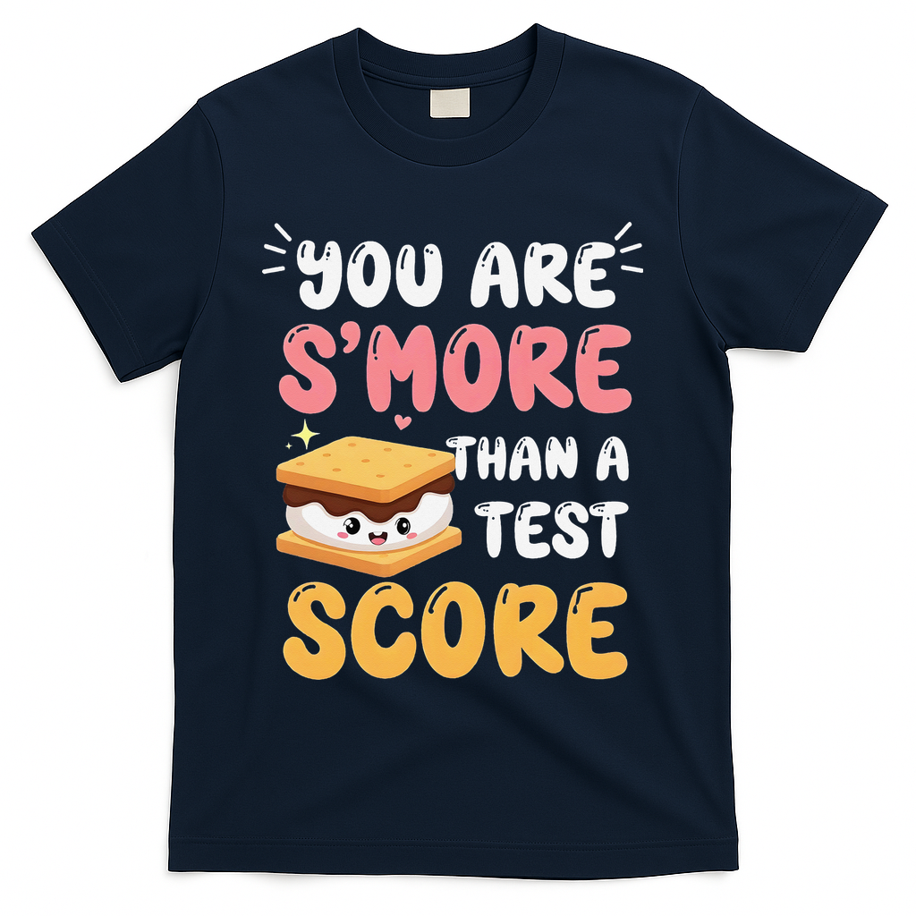 You Are Smore Than A Test Score State Test Day Teacher T-Shirt - Navy