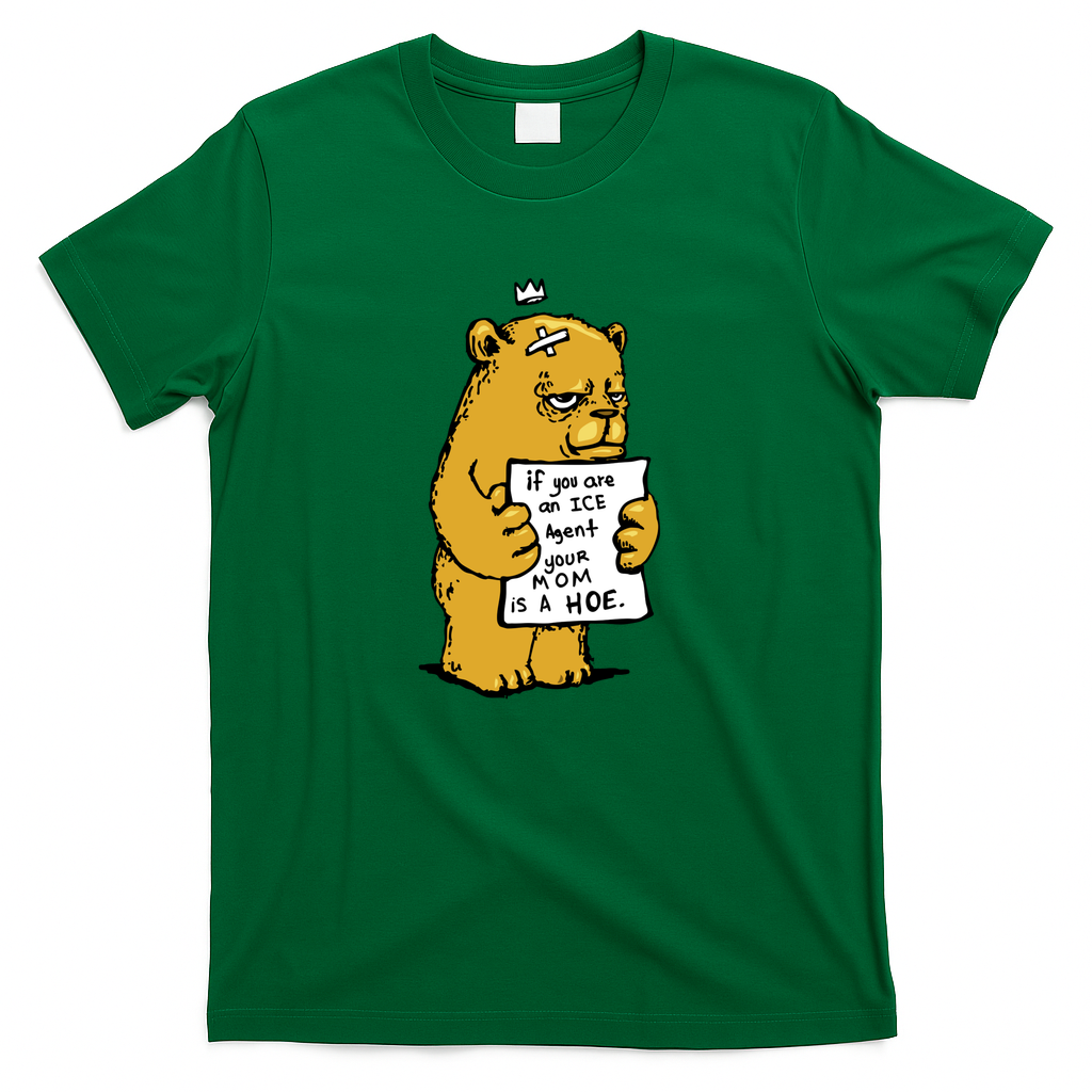 Yo' momma (light tees) - Green