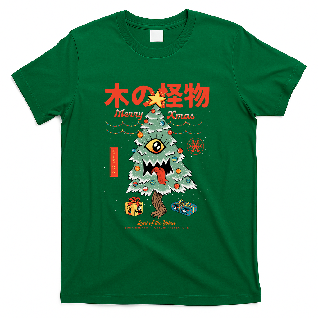 Yokai Tree Xmas - Green