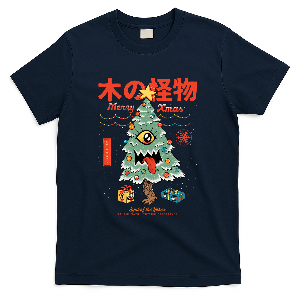 Yokai Tree Xmas - Navy