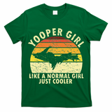 Yooper Upper Peninsula Retro Upper Michigan T-Shirt