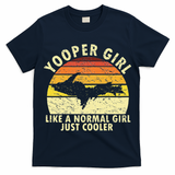 Yooper Upper Peninsula Retro Upper Michigan T-Shirt