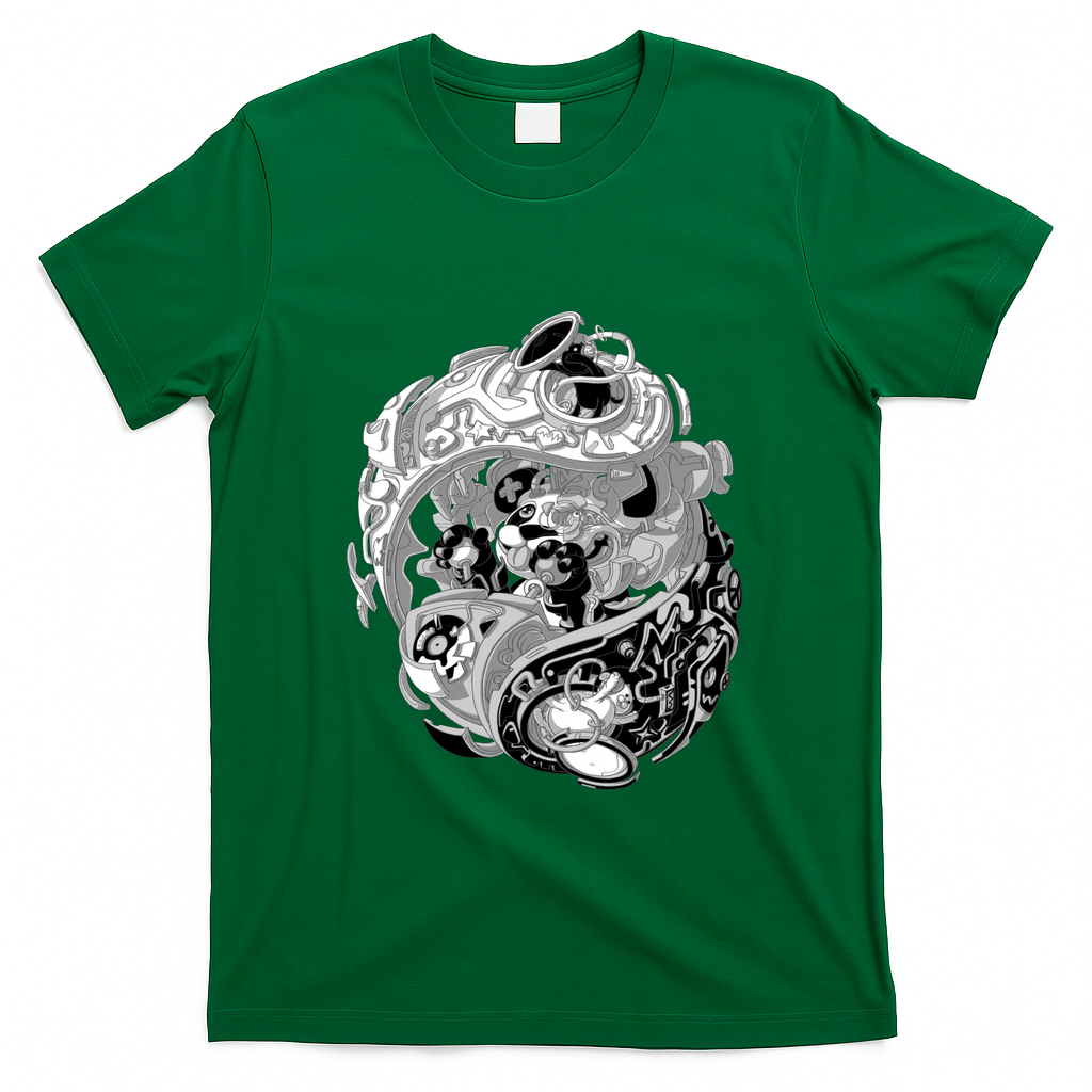 Yin Yang machine - Green