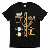 Zookeeper Costume Halloween Jungle Explorer T-Shirt - Black