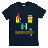 Zookeeper Costume Halloween DIY Jungle Safari Zoo Keeper T-Shirt - Navy Blue