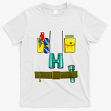 Zookeeper Costume Halloween DIY Jungle Safari Zoo Keeper T-Shirt - White