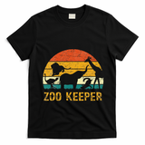 Zoo Keeper Funny Halloween Costume T-Shirt - Black