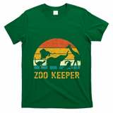 Zoo Keeper Funny Halloween Costume T-Shirt - Irish Green
