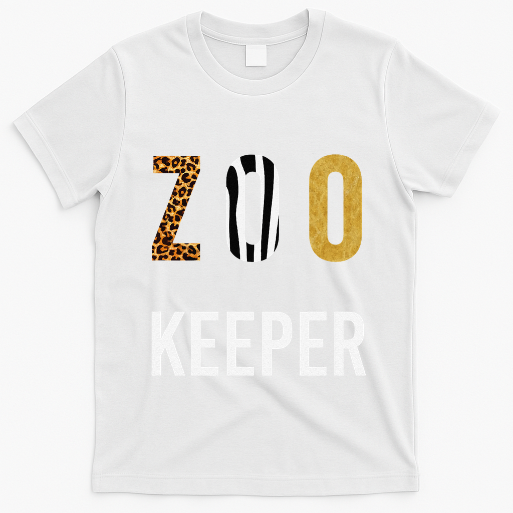 Zoo Keeper Halloween T-Shirt - White