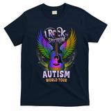 Rockstar I ROCK THE SPECTRUM Autism World Awareness Dad T-Shirt