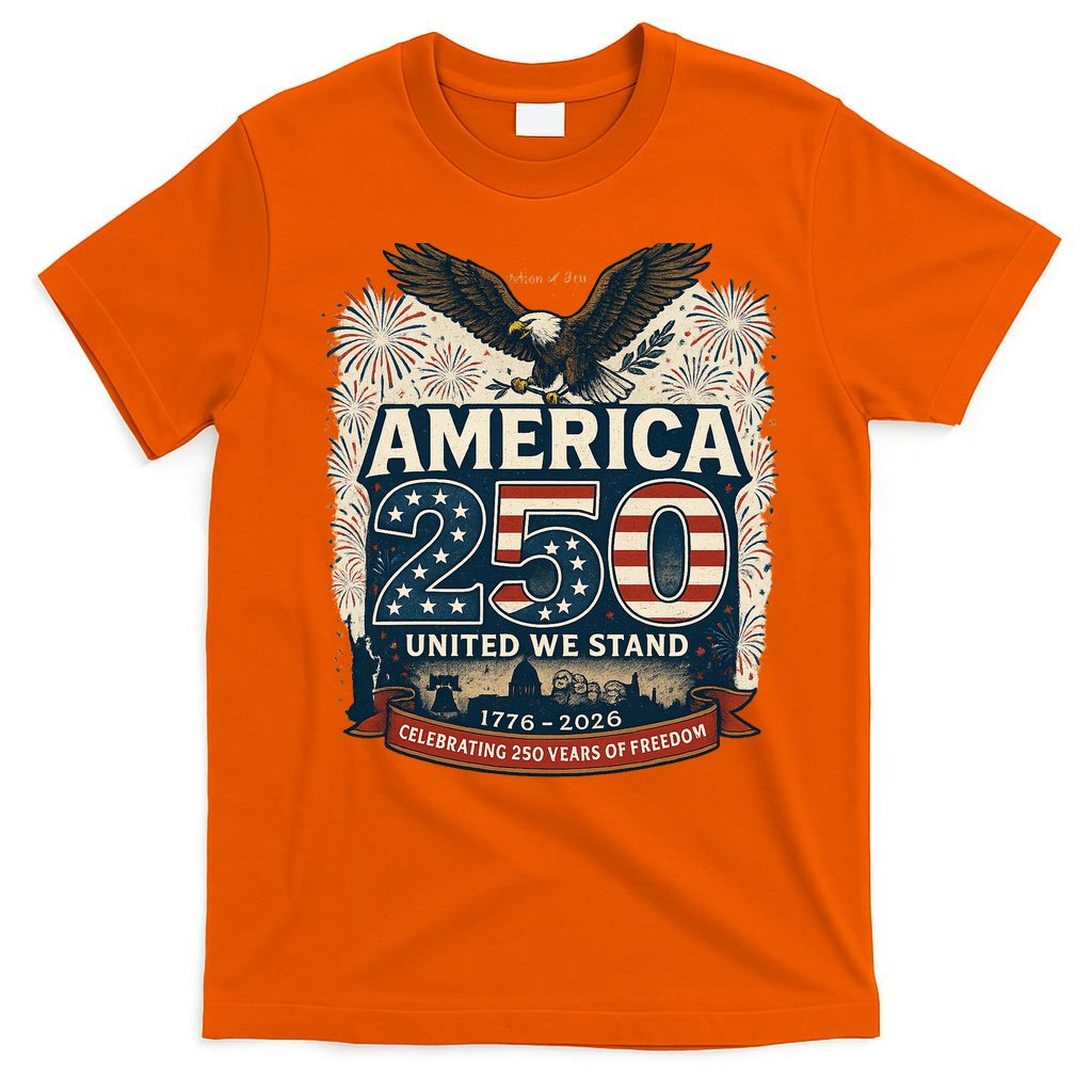America's 250th Anniversary Of Freedom USA 1776-2026 T-Shirt