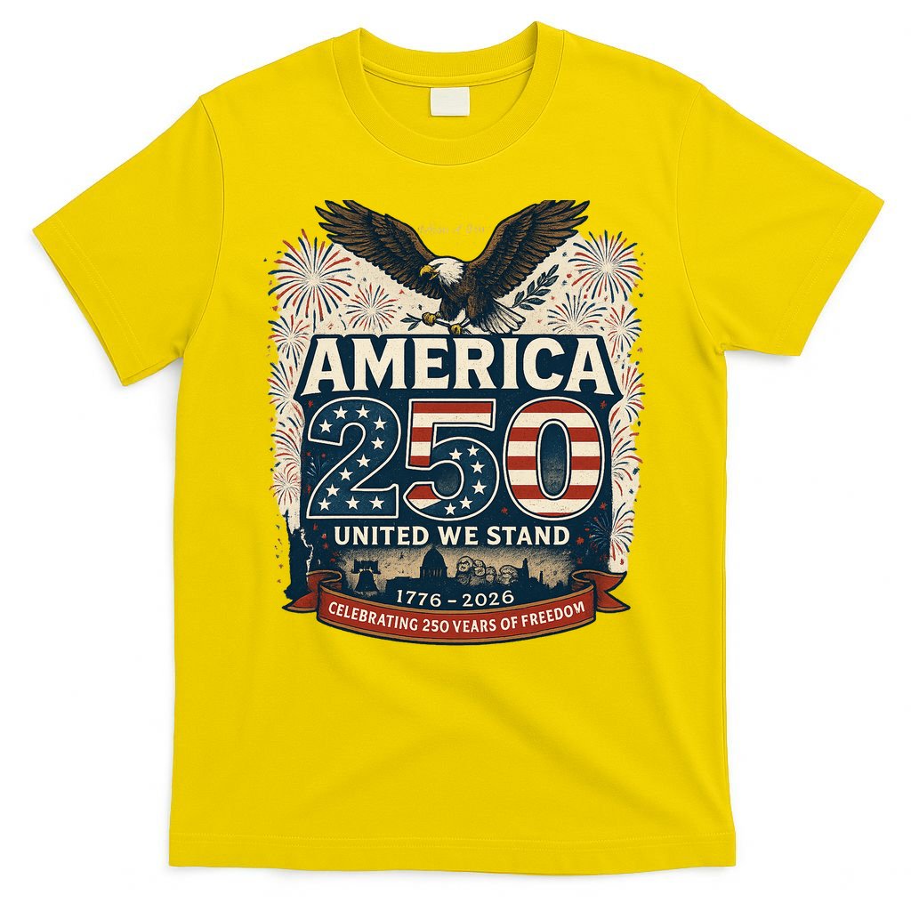 America's 250th Anniversary Of Freedom USA 1776-2026 T-Shirt