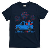 America 4th Of July Firework Truck T-Shirt