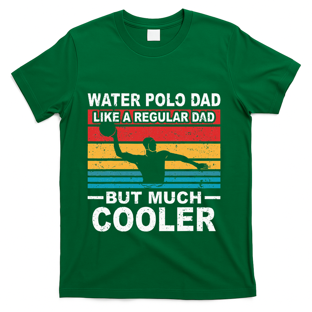 Water Polo Player Father Water Polo Sport Dad T-Shirt