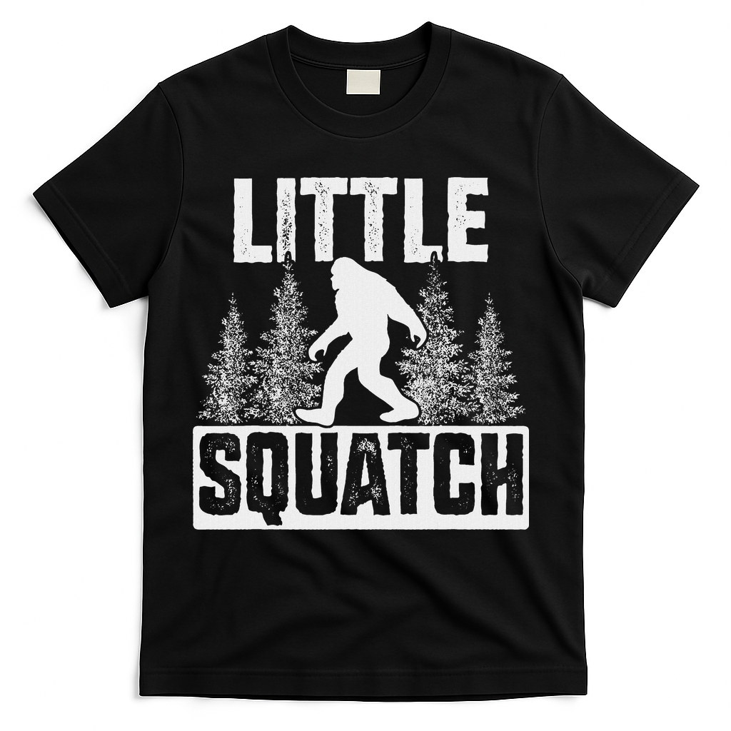 Squatchy Matching Family Bigfoot Little Squatch T-Shirt