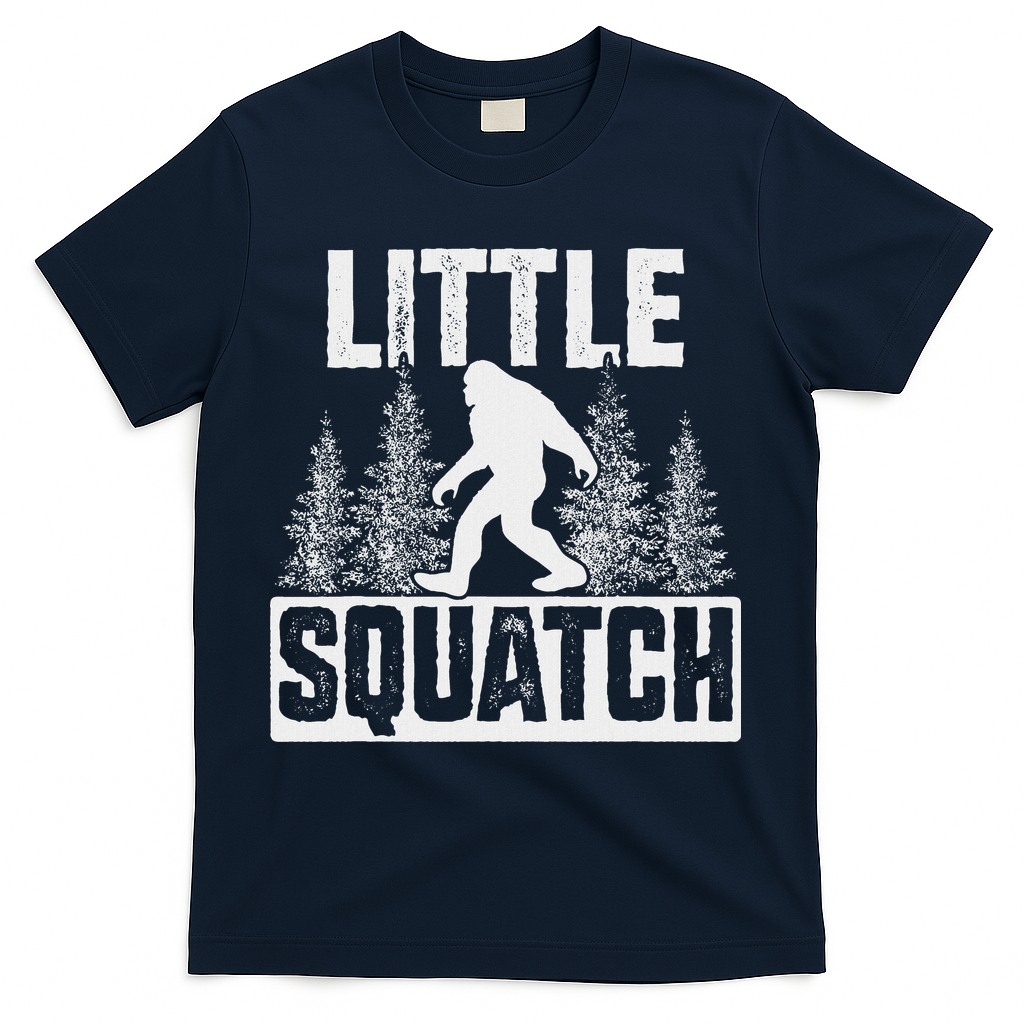 Squatchy Matching Family Bigfoot Little Squatch T-Shirt