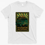 Alligator Alcatraz Art Deco T-Shirt