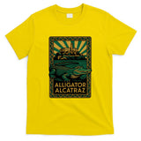 Alligator Alcatraz Art Deco T-Shirt