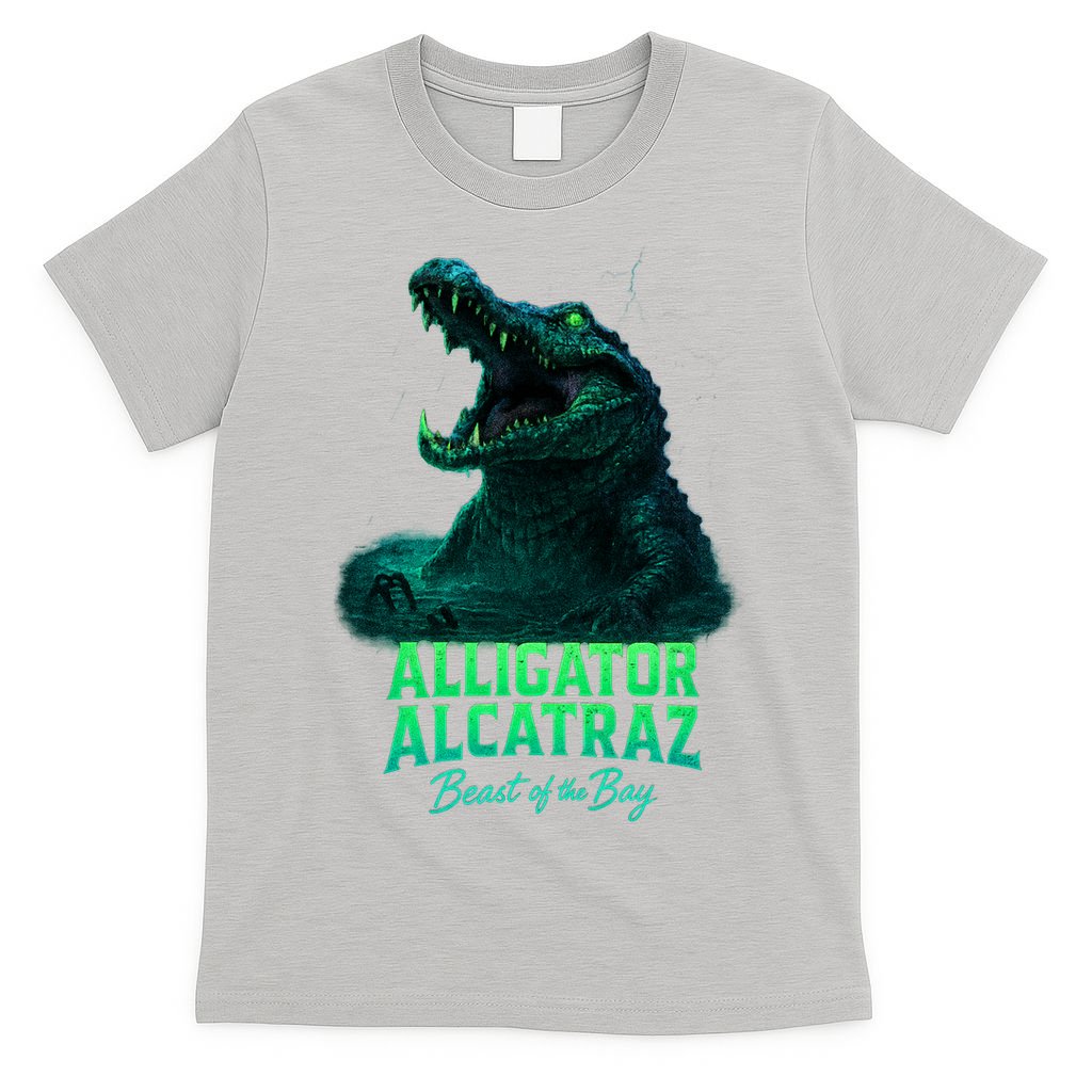 Alligator Alcatraz Beast Of The Bay T-Shirt