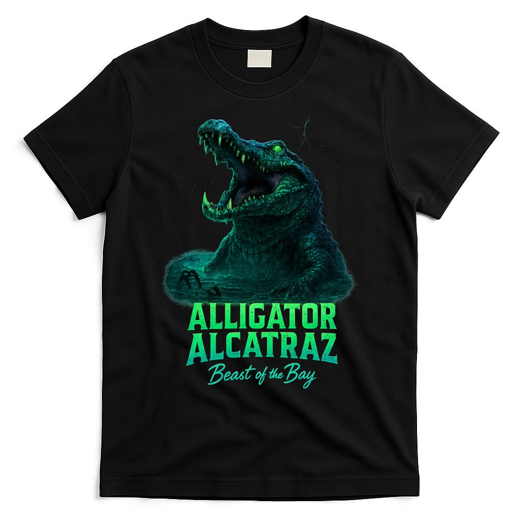 Alligator Alcatraz Beast Of The Bay T-Shirt