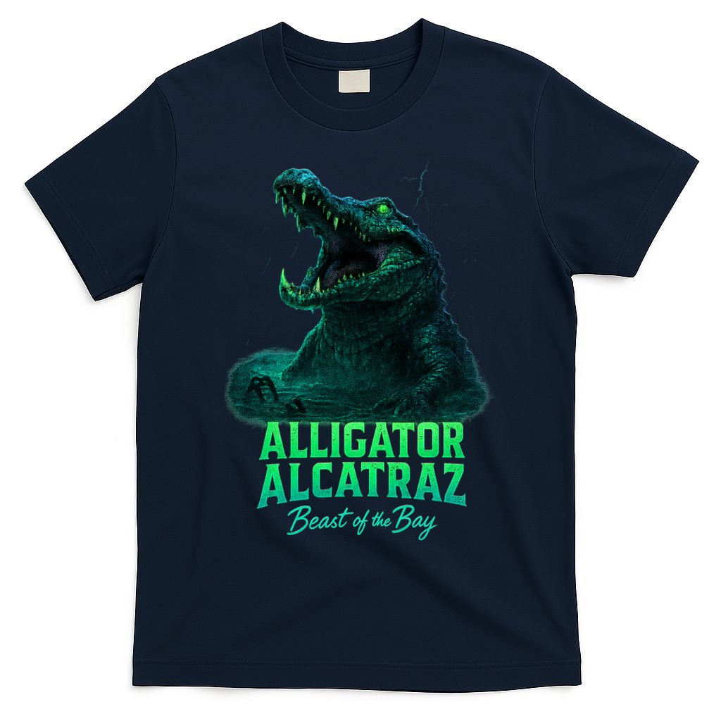 Alligator Alcatraz Beast Of The Bay T-Shirt