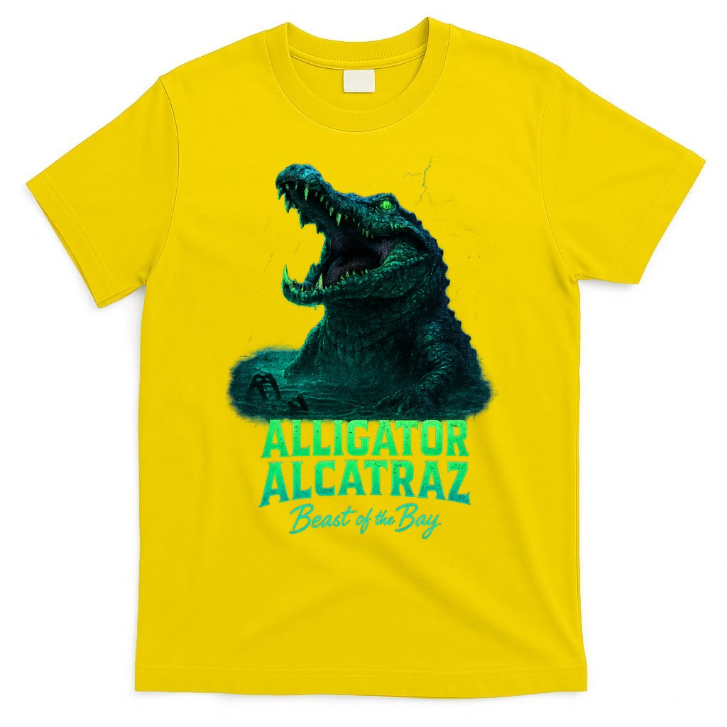 Alligator Alcatraz Beast Of The Bay T-Shirt