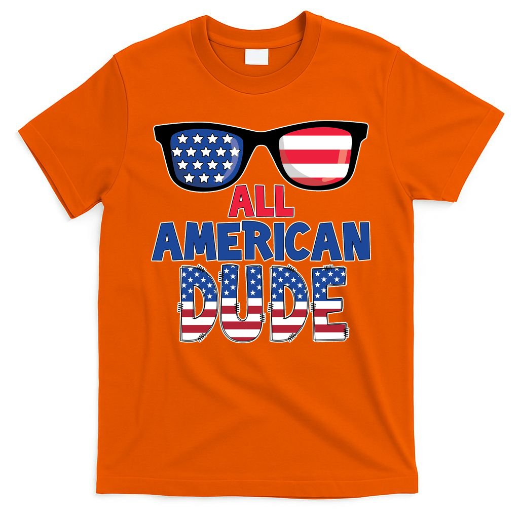 All American Dude 4th Of July T-Shirt
