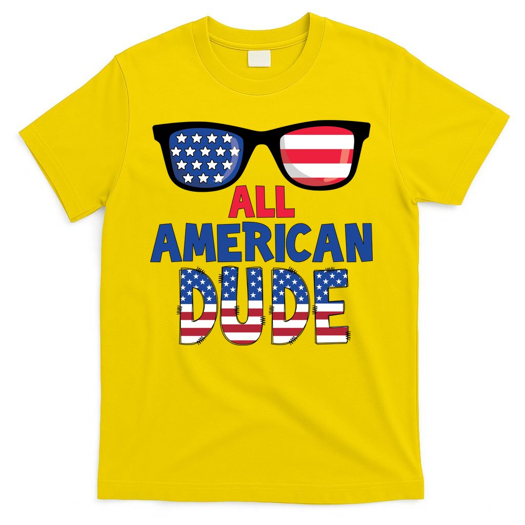 All American Dude 4th Of July T-Shirt