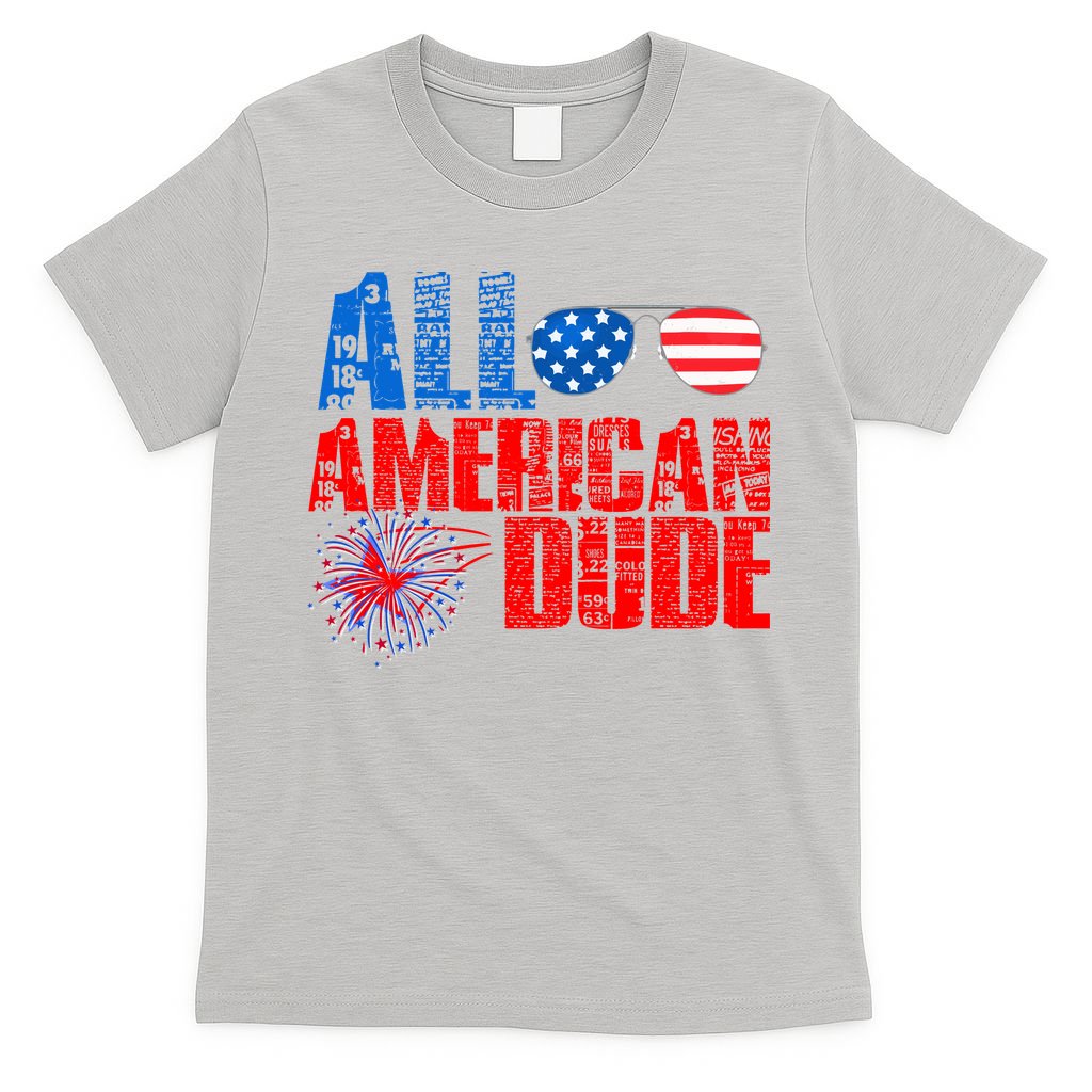 All American Dude 4th Of July T-Shirt