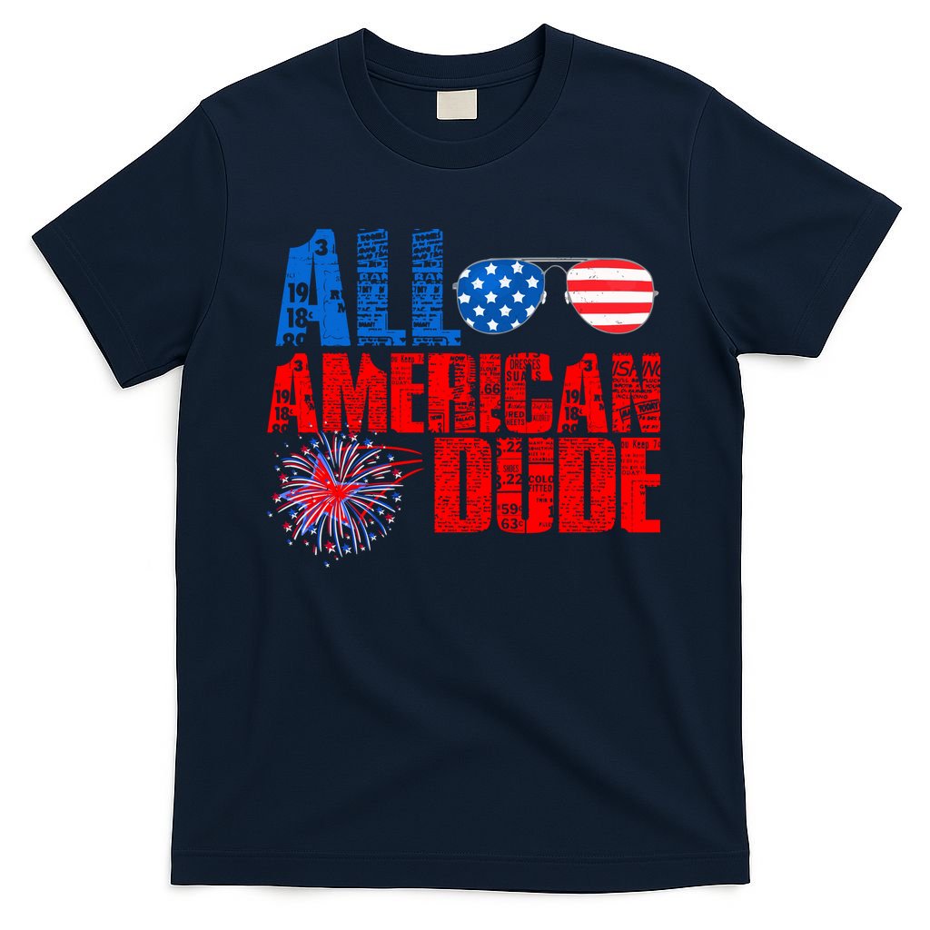 All American Dude 4th Of July T-Shirt