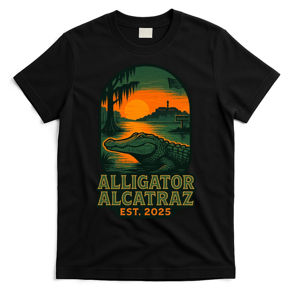 Alligator Alcatraz Est 2025 T-Shirt