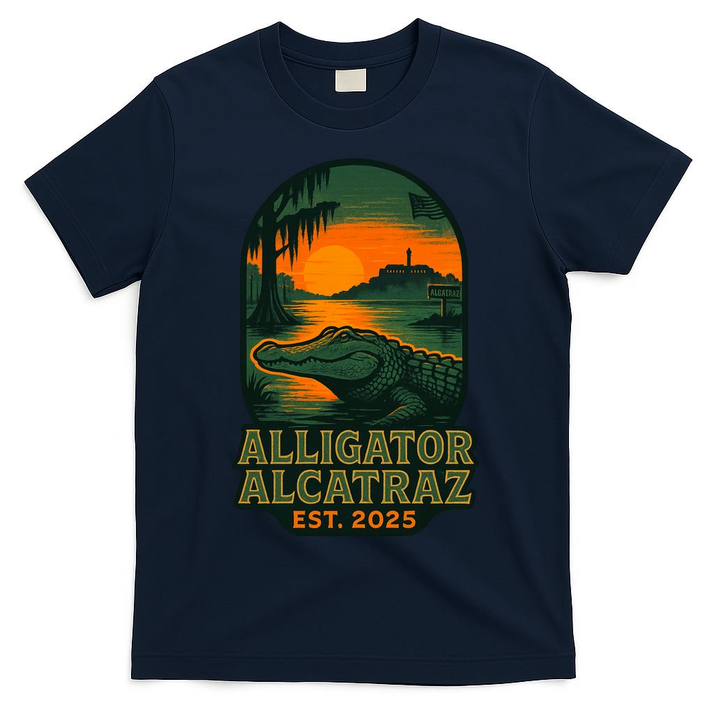 Alligator Alcatraz Est 2025 T-Shirt