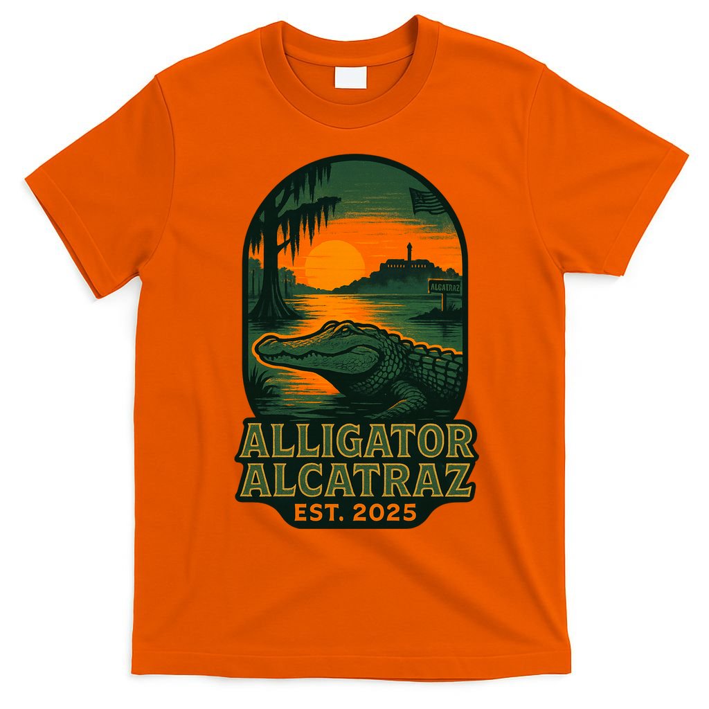 Alligator Alcatraz Est 2025 T-Shirt